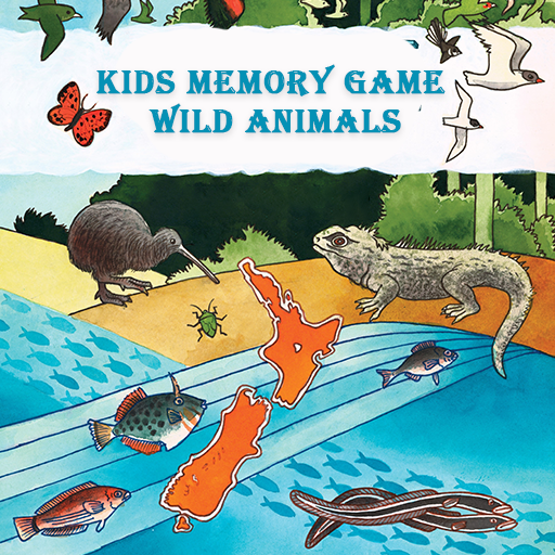  Kids Memory Game- Wild Animals