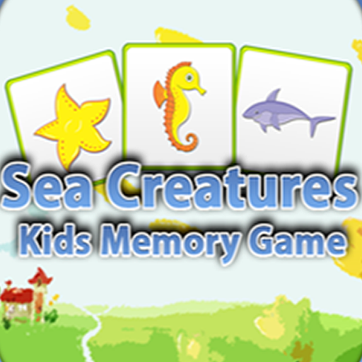  Kids Memory Game - Sea Creatures